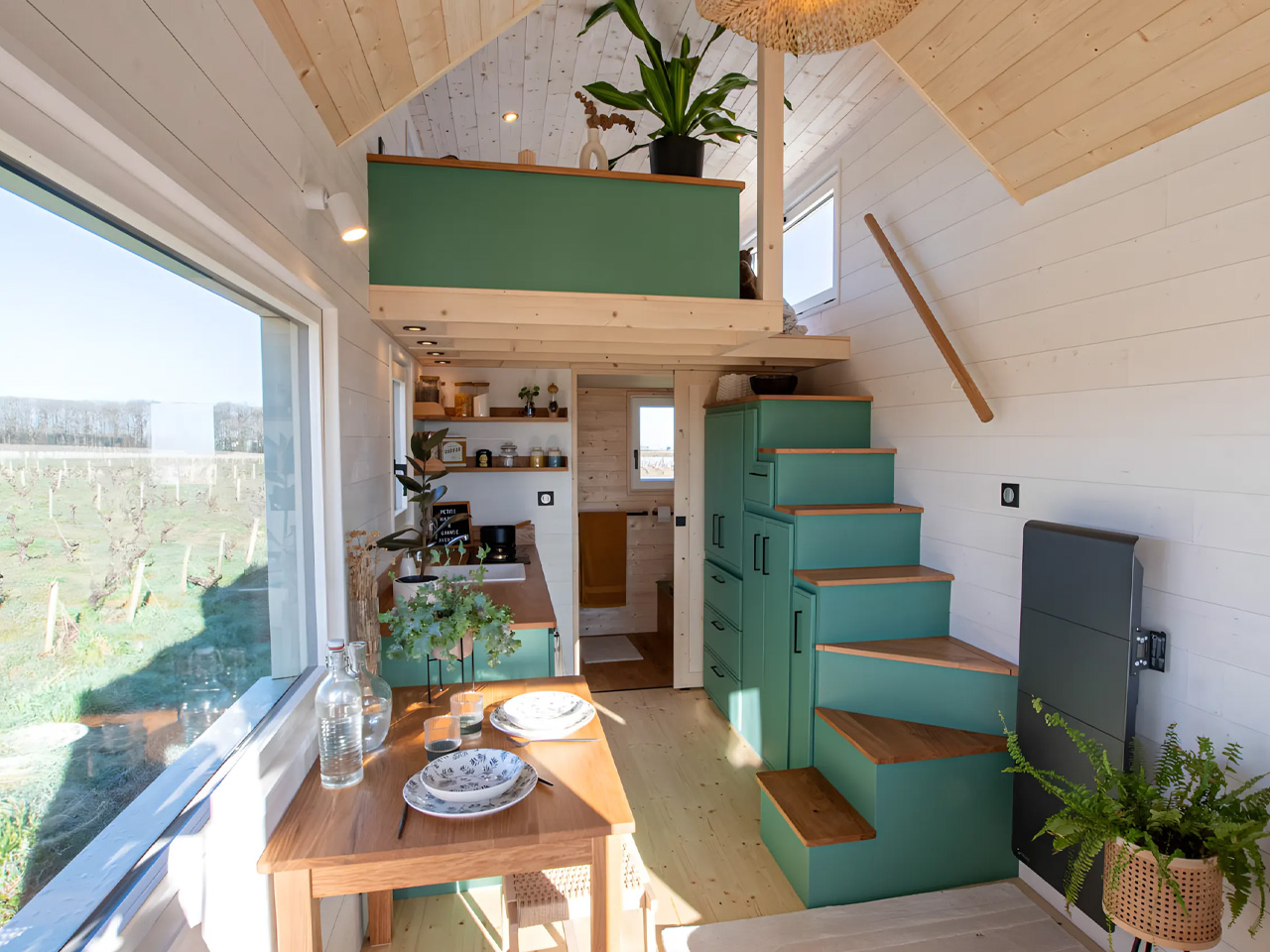 French tiny house offers an ideal solution for home office for long -distance workers who are looking for comfort and efficiency