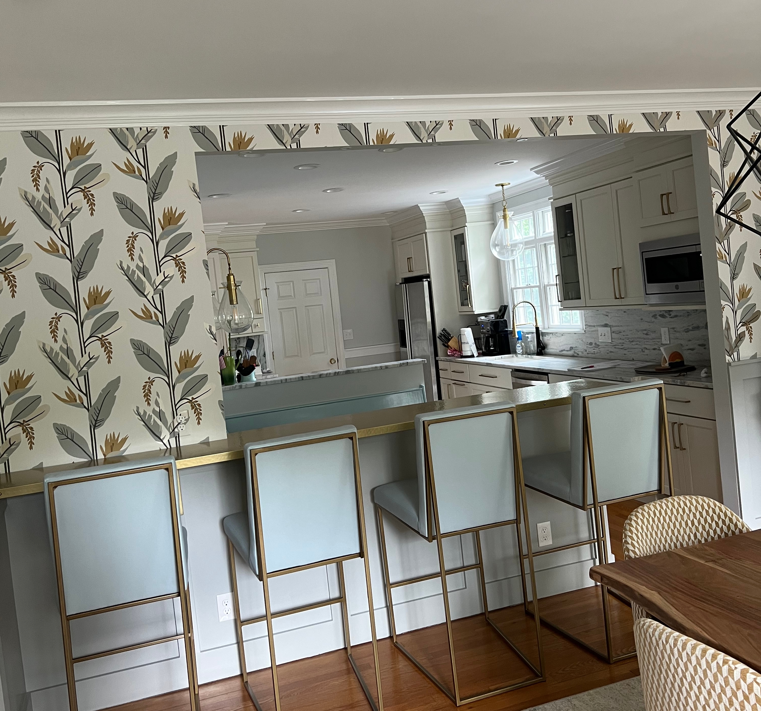 A kitchen that was renewed by Ridgewood Designs from Hartford, Connecticut.