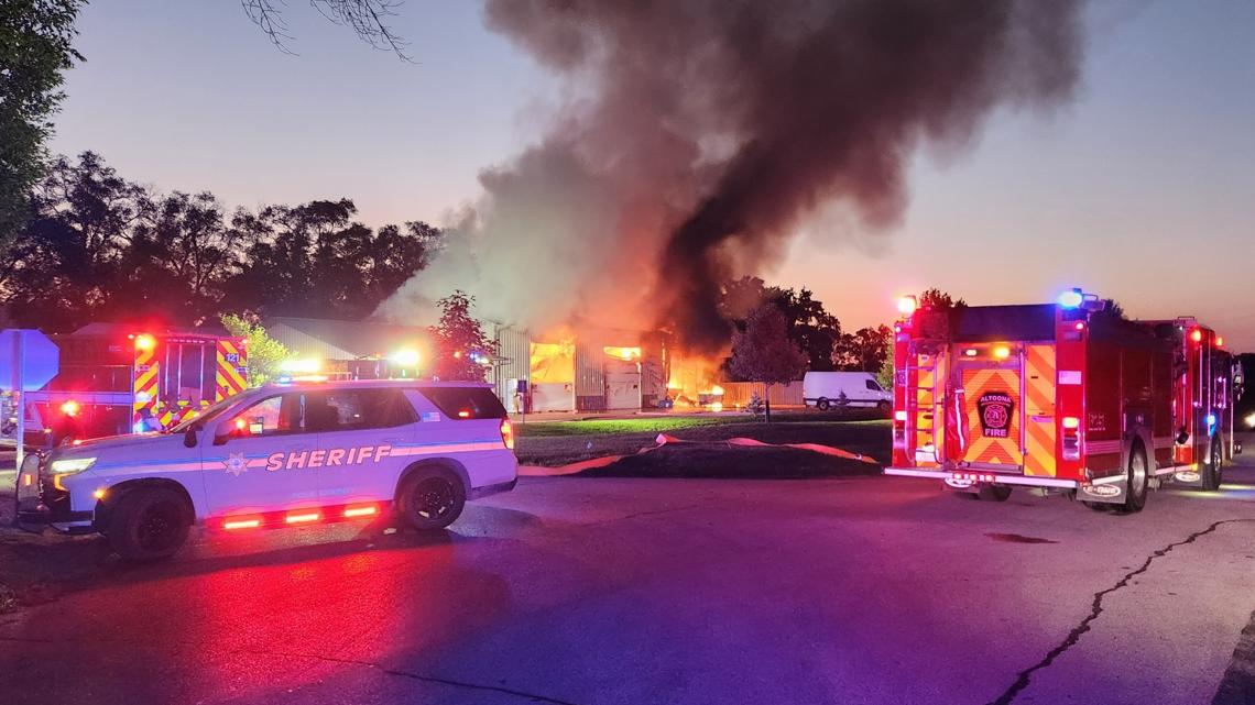 Fire at Saylor Township Furnique Restoration Business, which are fueled by chemicals
