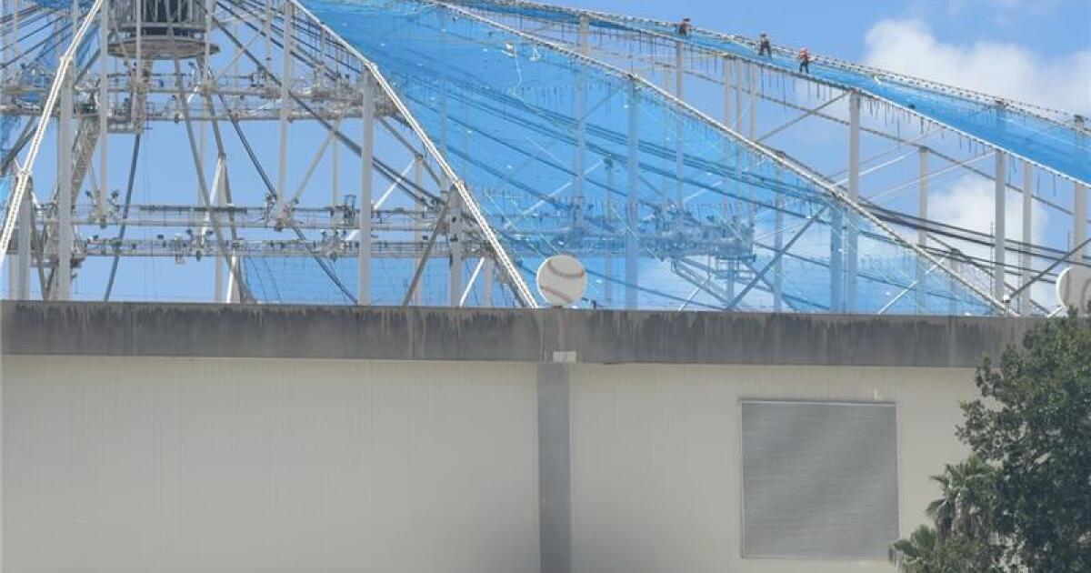 Tropicana field repairs could be 4 million US dollars more than expected