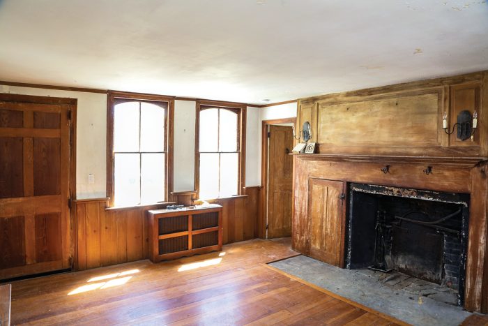 Restoration of a 250 -year -old house in Connecticut