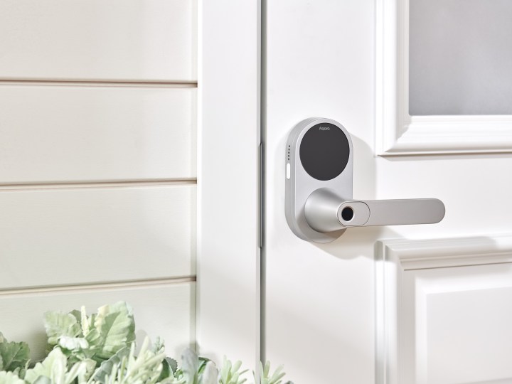 AQARA SMART LOCK U300 installed on the front door