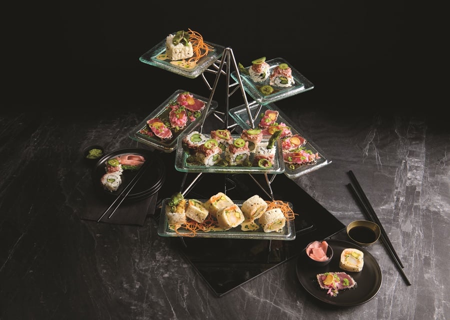 Sushi tower