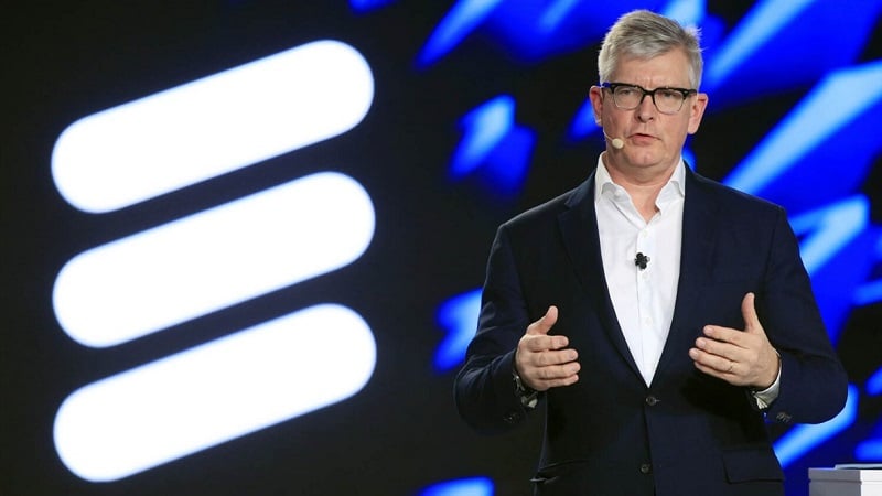 Ericsson CEO at Home -Disien level of the competitive US market