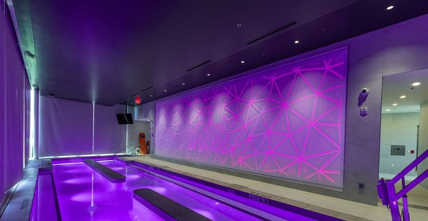 PEEK in the 50 million dollar restoration center of the TCU