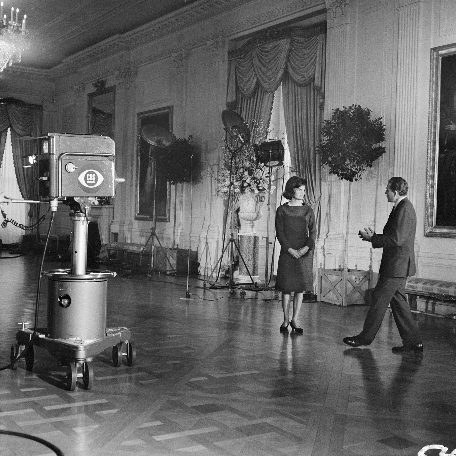 History of the renovation of the White House in pictures. First Lady Jacqueline Kennedy gives CBS News correspondent a tour through ...