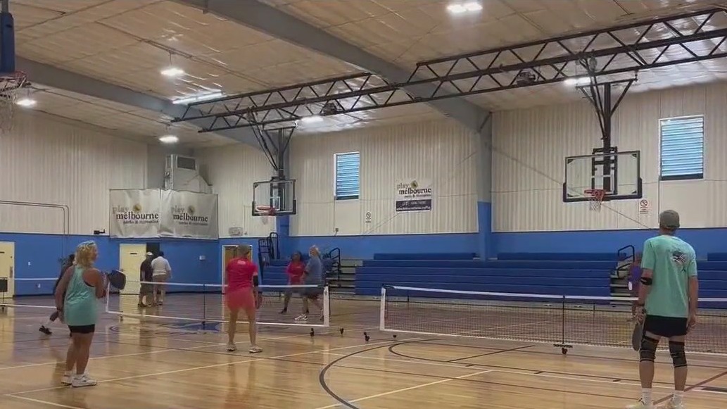 The Melbourne Community Center reopens the month after the collapse of the roof