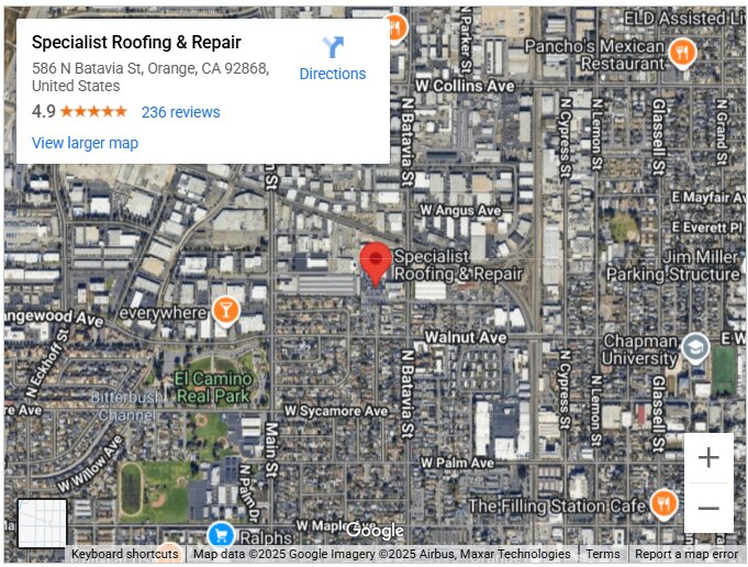 Roof and repair specialists