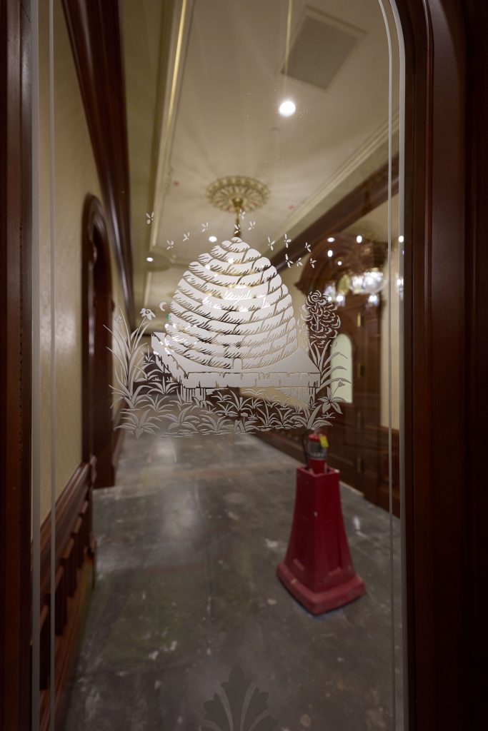New photos of the renovation of Temple Square - September Progress