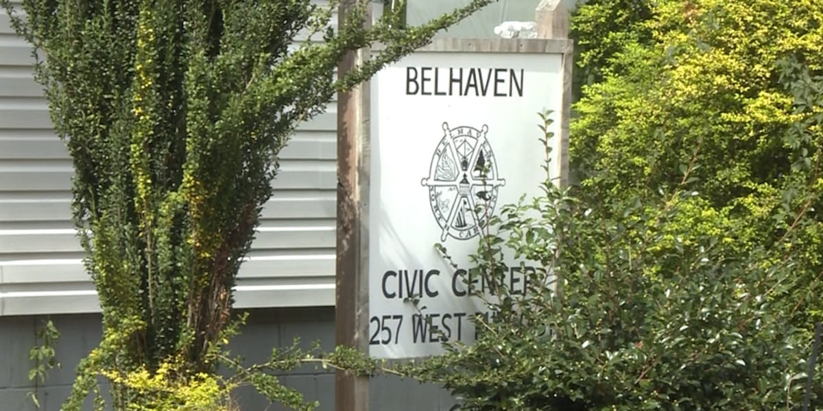Belhaven Town Storn Plits Plan Civic Center restoration
