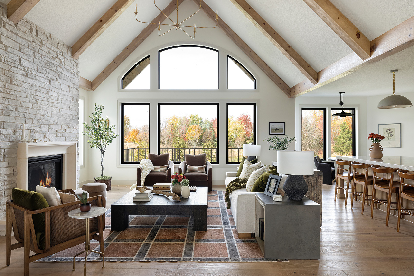 In a noble home of O'Hara Interiors