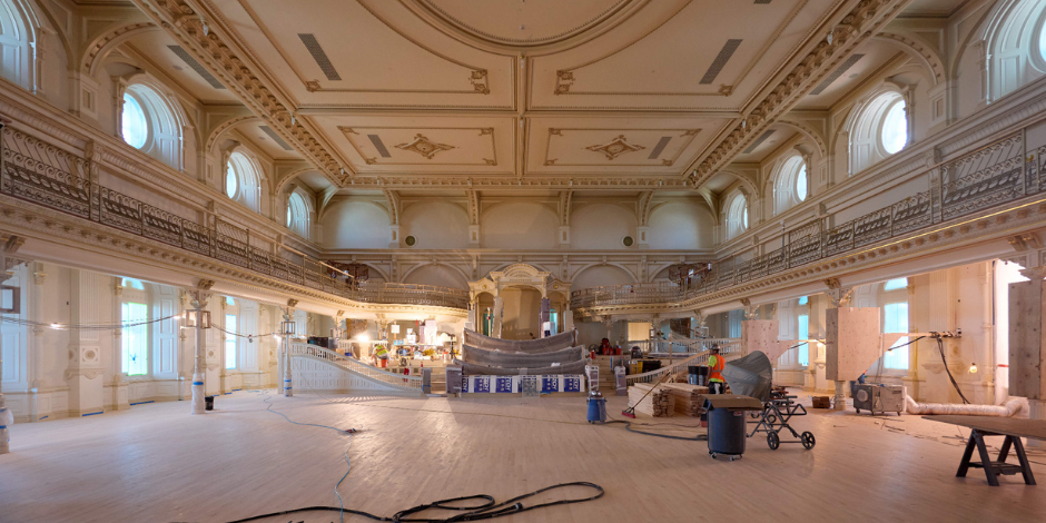 New photos of the renovation of Temple Square - September Progress