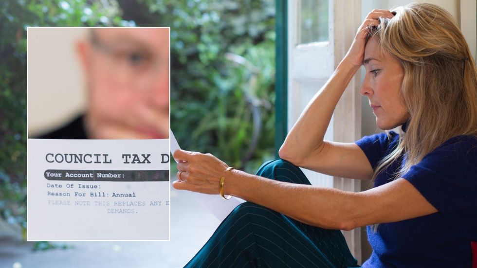 Corporated women's and council tax bill