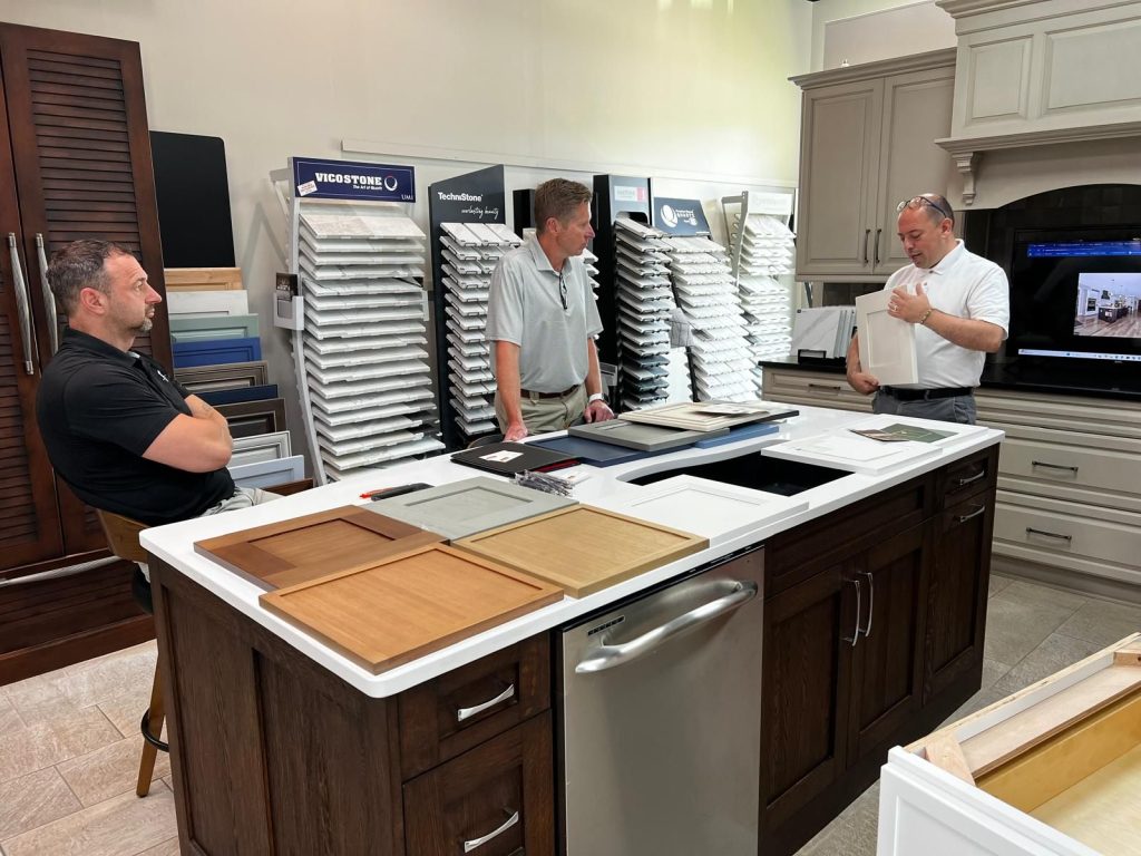 The next day, the cupboards increase cabinet sales with intensive training