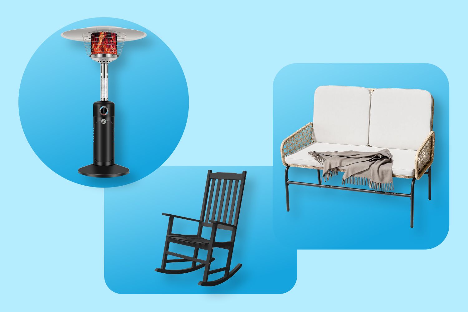 The sale of Amazon's patio furniture contains pieces under $ 100