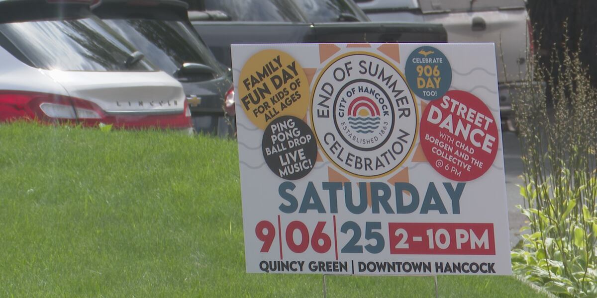The third annual "End of the summer celebration" comes to Hancock this weekend