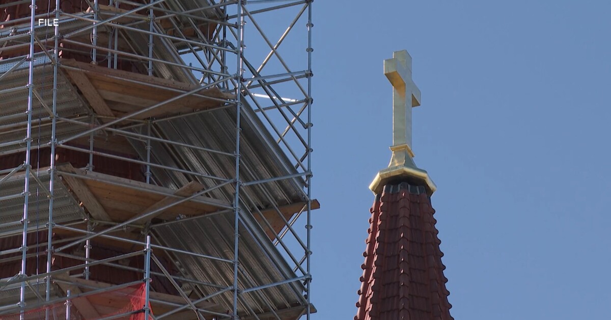 The work at the St. Helena cathedral is recognized internationally