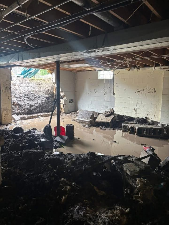 To open flood resource centers in suburbs; Foundation repair crews still employed