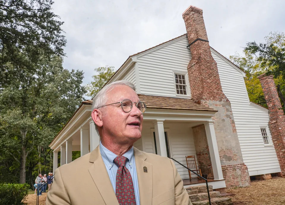 Donnie Love, architect by McMillan Pazdan Smith and expert for historical renovation work, was part of a team that carried out a large restoration of the main building in Walnut Grove Plantation. Love remembered Walnut Grove as a child and said he was hoping "Get (the house) as close as possible to the original."