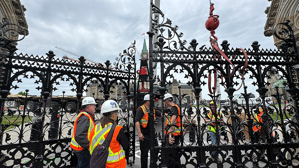 Restoration of the Heritage Queen's Tore by Parliament Hill