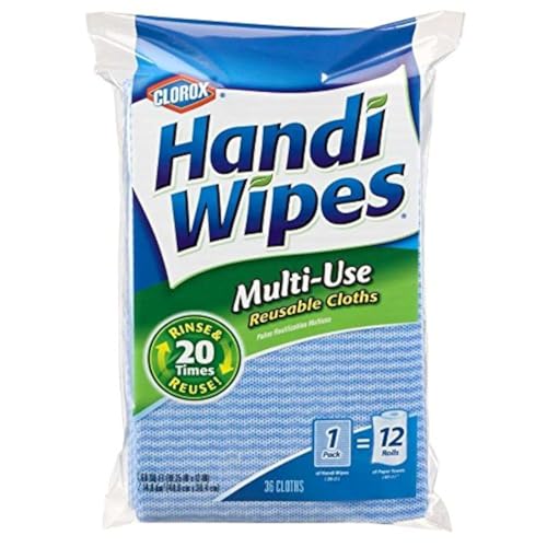 Handi Wipes Clorox Multi-Purpose Reusable Wipes, Pack of 36
