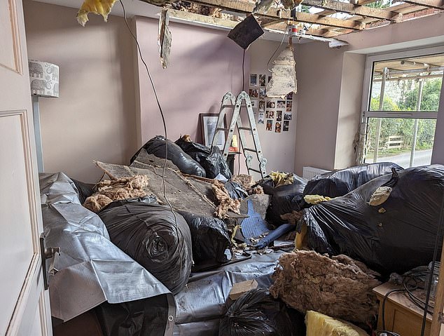The installers refused to pay to replace Duncan's roof after the solar panels they installed destroyed it