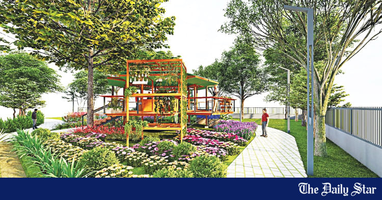 A healing home for Dhaka's trees