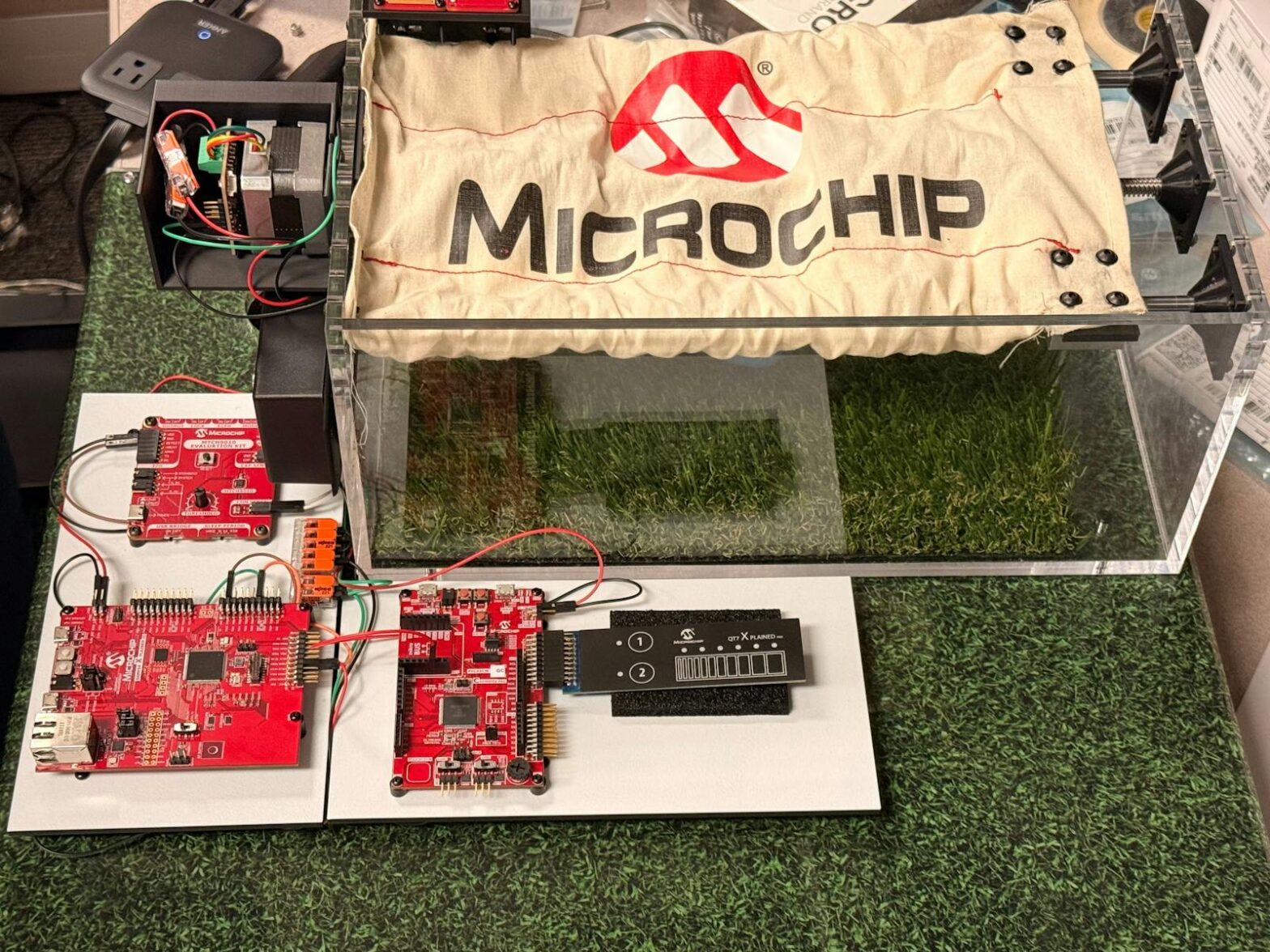 Building a rain-triggered multi-toolchain greenhouse