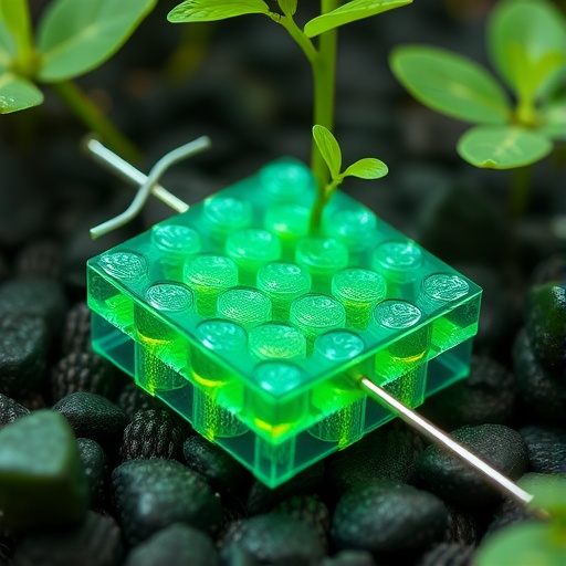 Data-controlled bioelectrodes open up new horizons for environmentally friendly renovation
