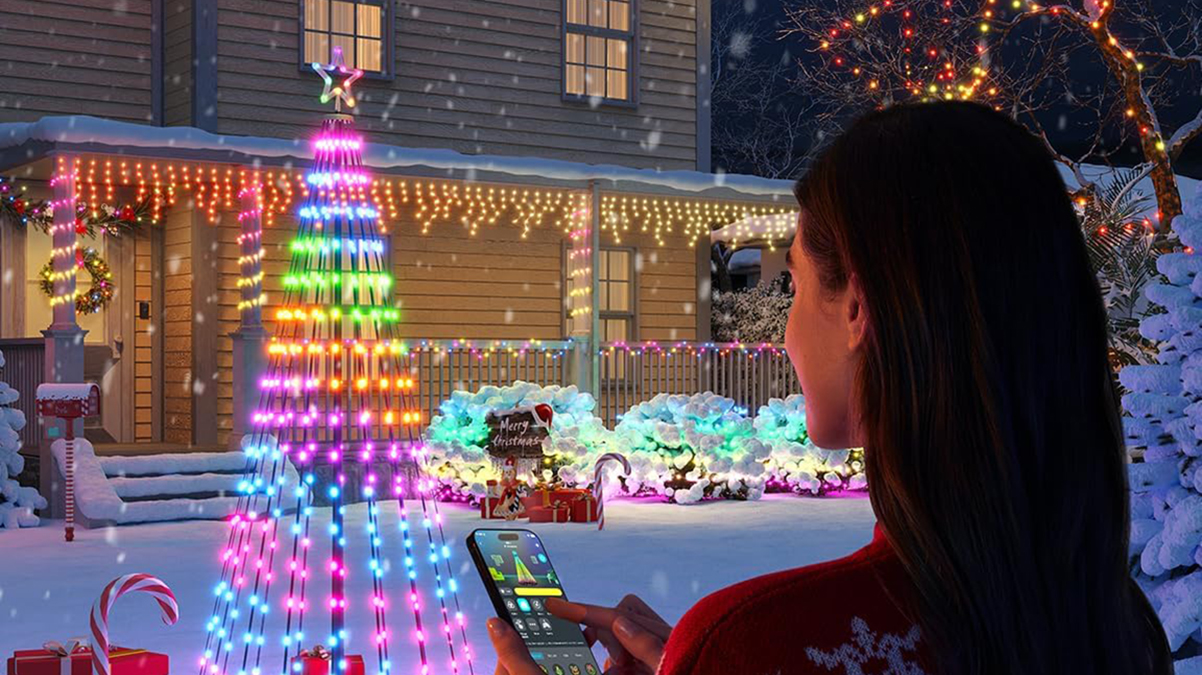 Get ready for your December displays with Govee's Matter Ready Christmas Cone Tree Lights at a new low price of $120 (Reg. $160).