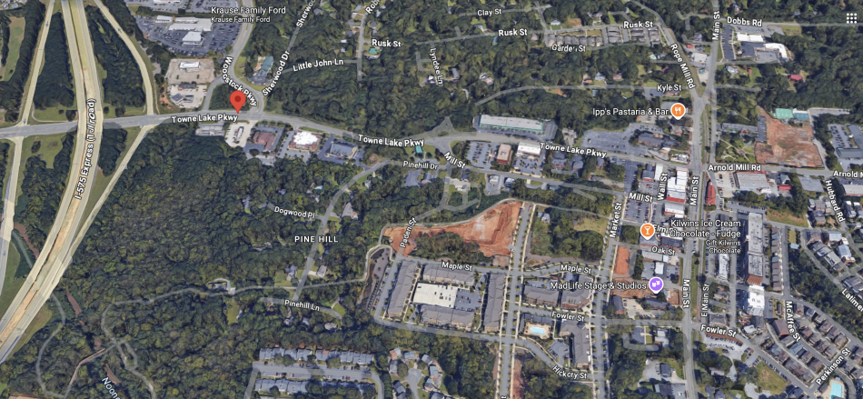 New Mill-Inspired “Gateway to Downtown Woodstock” Unveiled