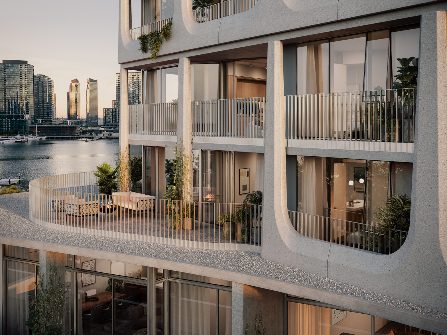 New green spaces and design-led homes are redefining Melbourne's waterfront