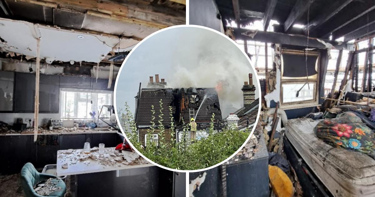Redevelopment plan for Oxhey house 'swept in flames'