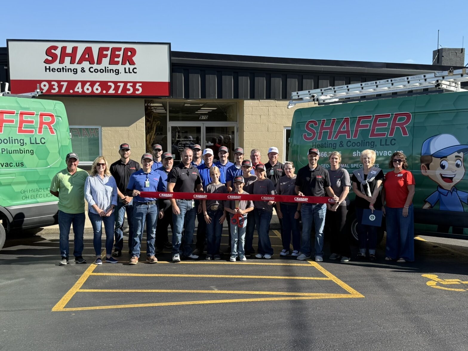 Shafer Heating & Kühlung celebrates the 40th anniversary of the Calculation of Collection
