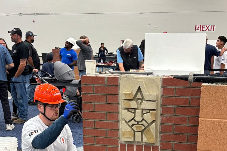 The Philly bricklayer scores a big win at the Bricklayers and Allied Craftworkers apprentice competition in Detroit