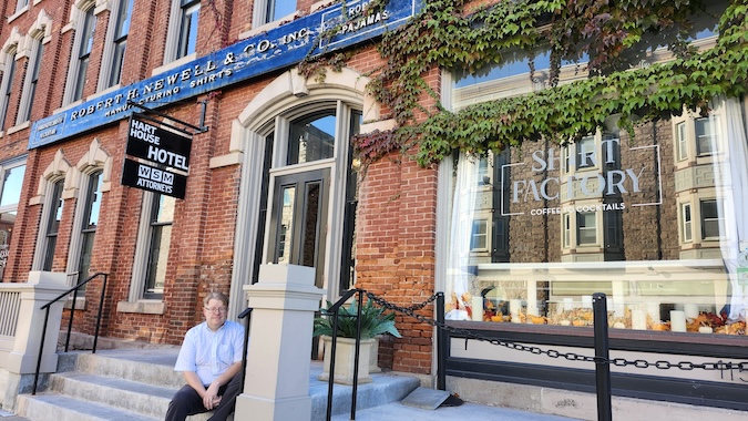 The Phoenix Award goes to Andrew Meier for the restoration and renovation of the Newell Building in Medina