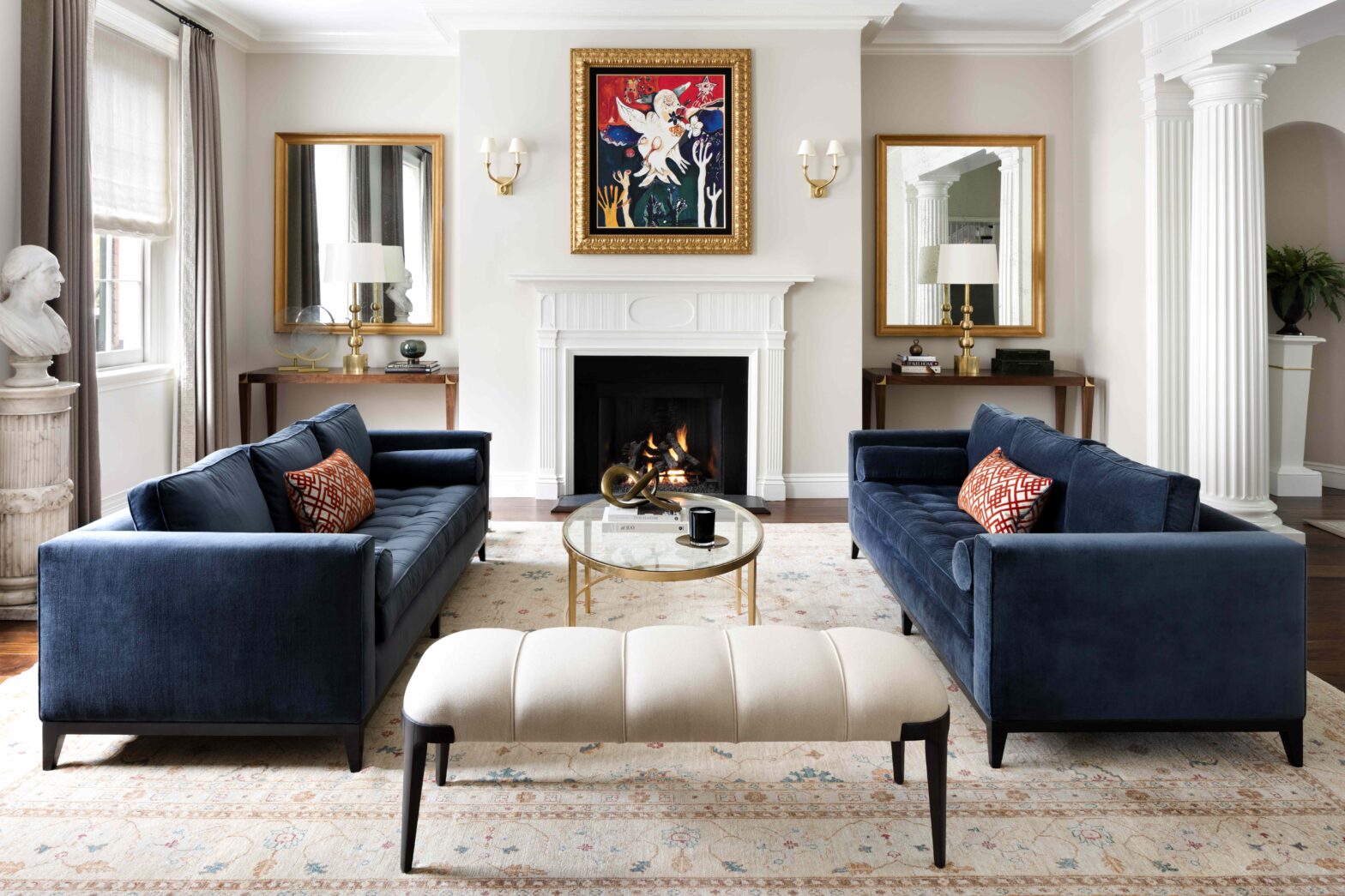 The three-part Formula designers always create a well-designed room