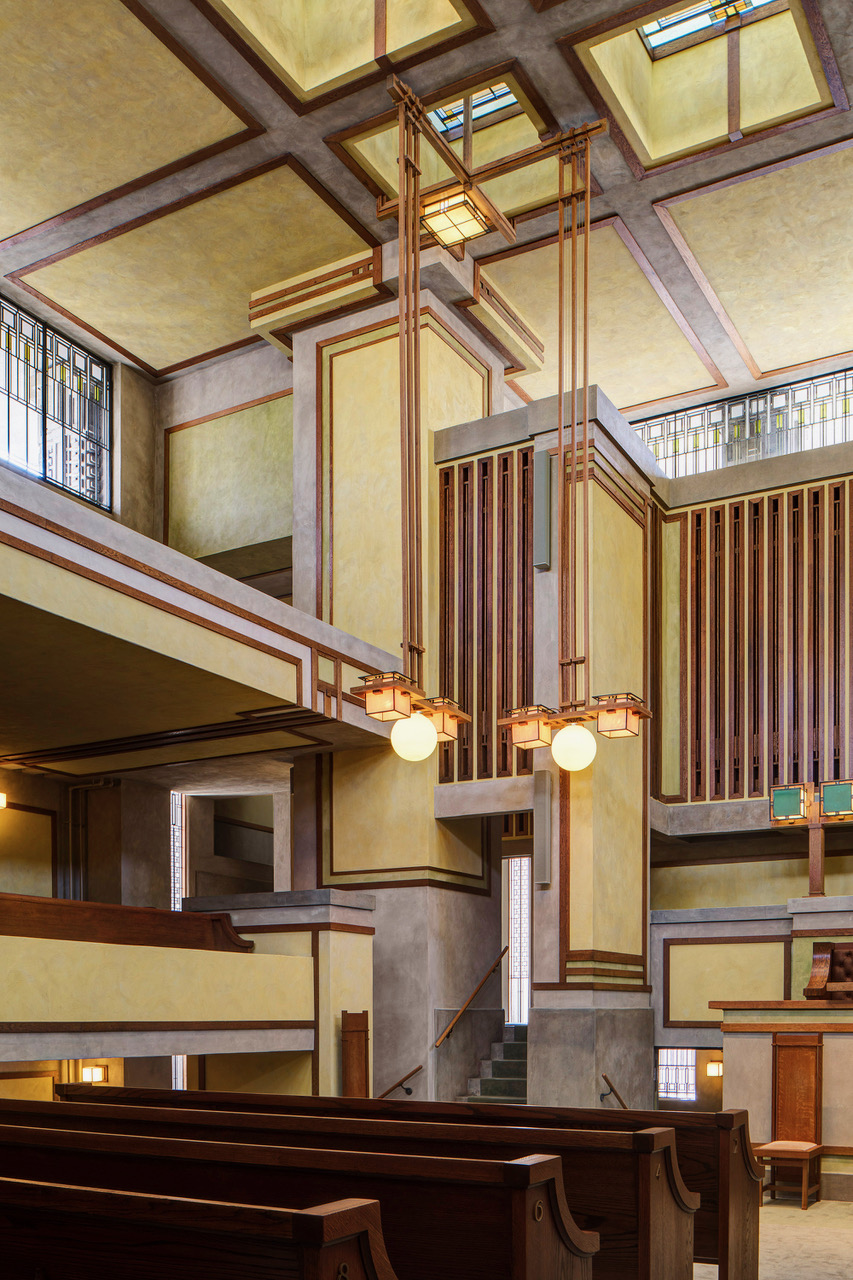 Unity Temple: Wrightly restored. | Classic Chicago Magazine