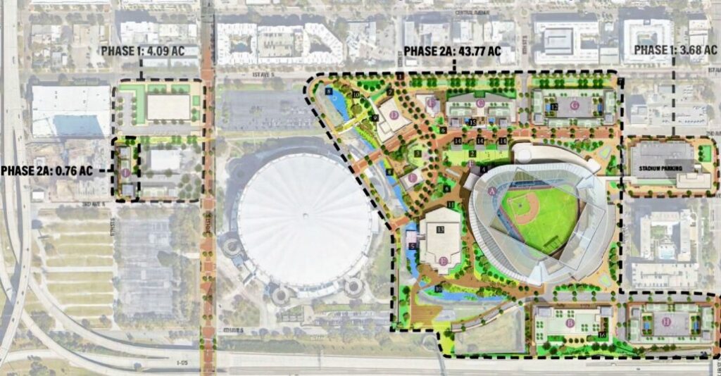 Developer pitches new Tampa Bay Rays ballpark in St. Pete