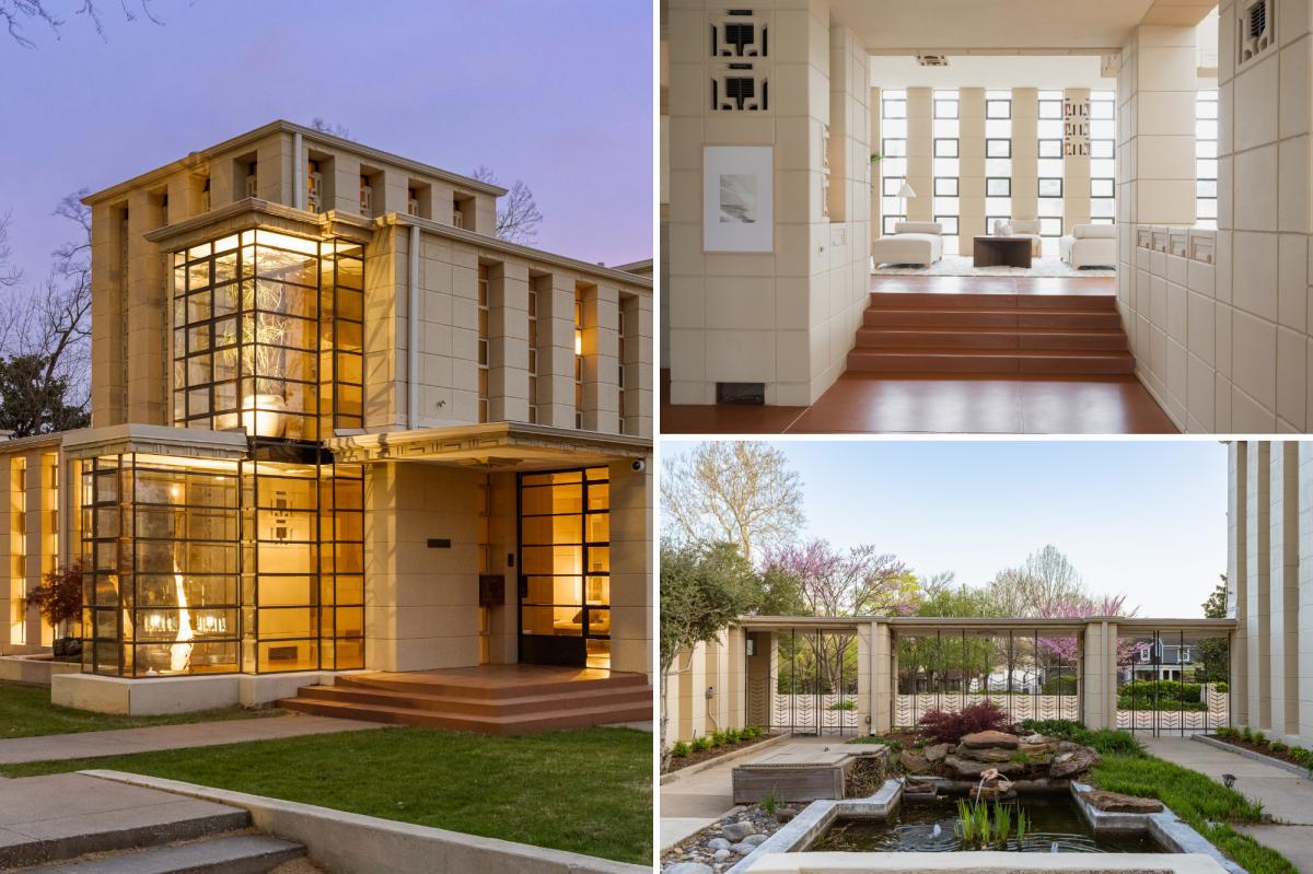 Frank Lloyd Wright's rare Oklahoma home sold for $3.56 million