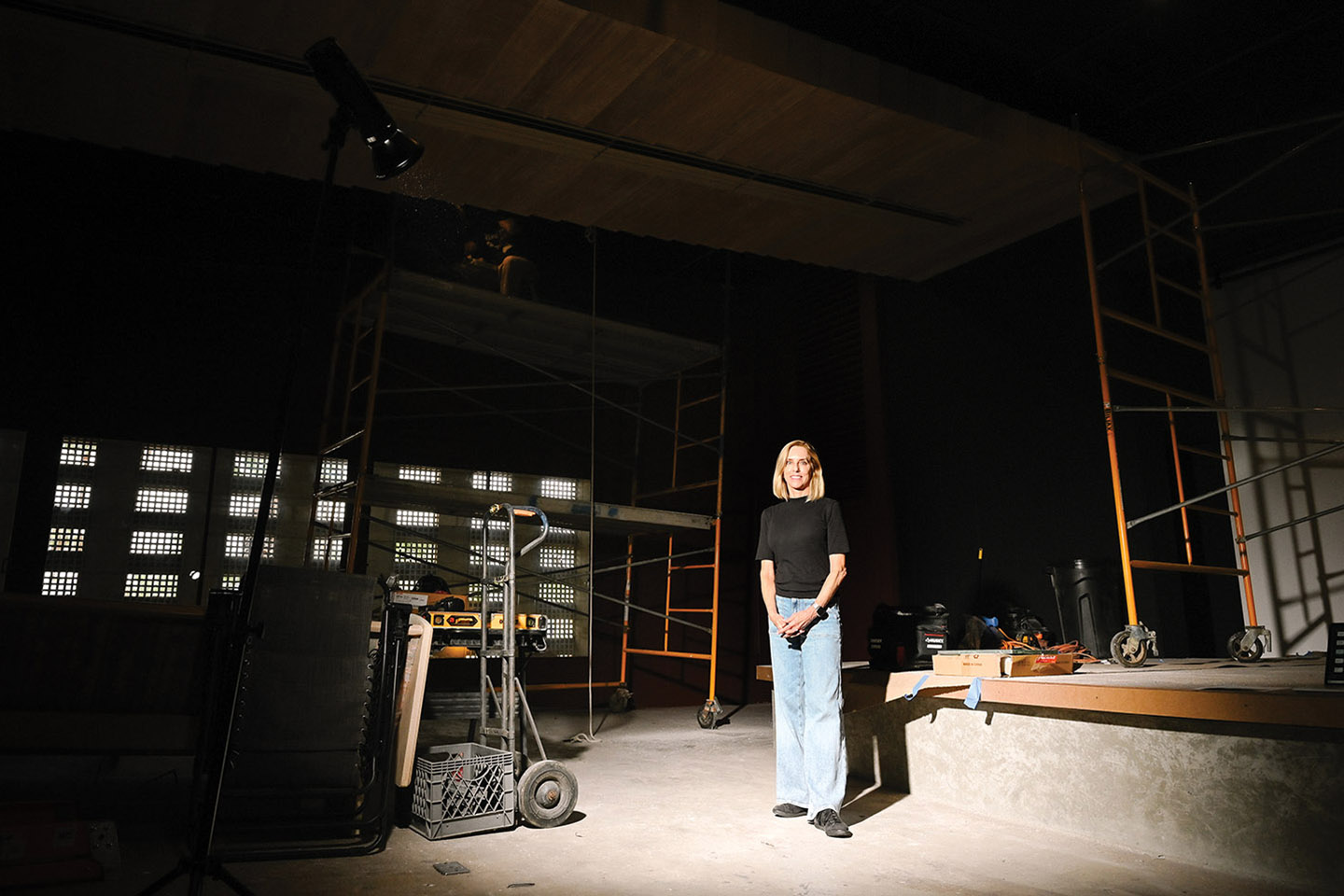 Inside Susan Secoy Jensen's renovation of a mid-century church for the Dezart Playhouse