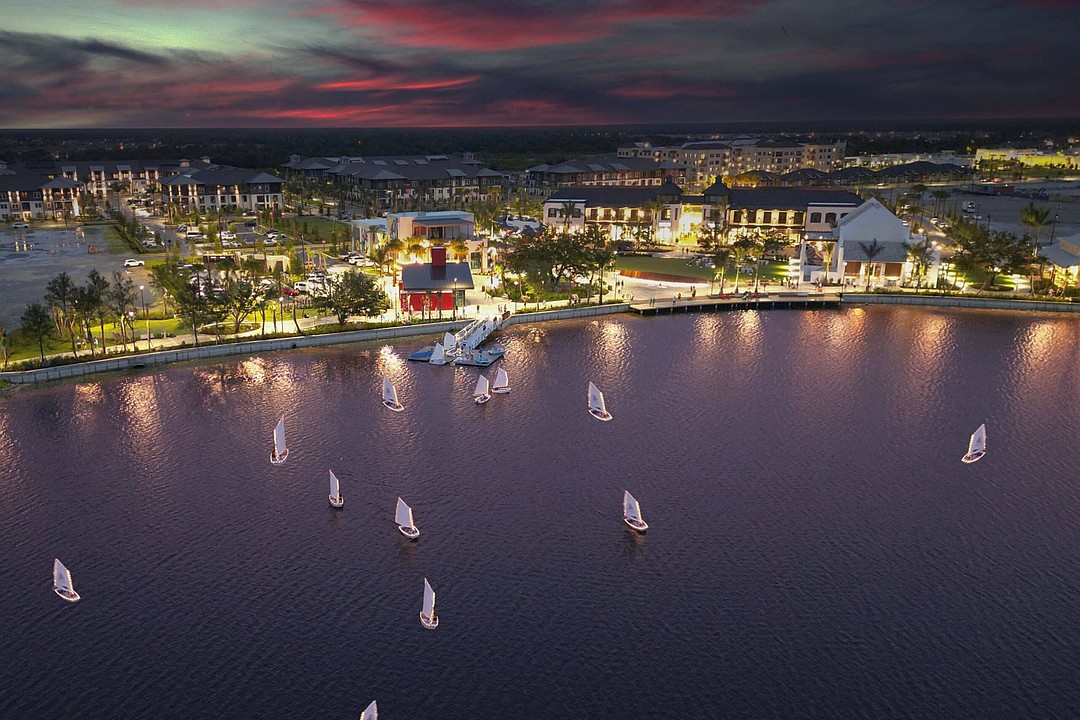 Marriott brand hotel on the way to Wellen Park