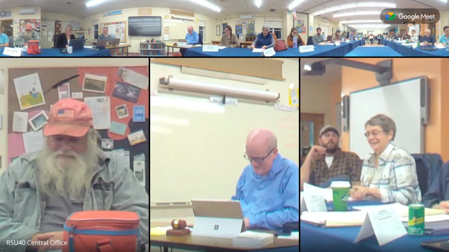 RSU 40's superintendent praises student council feedback and pushes for high school roof repairs and community outreach