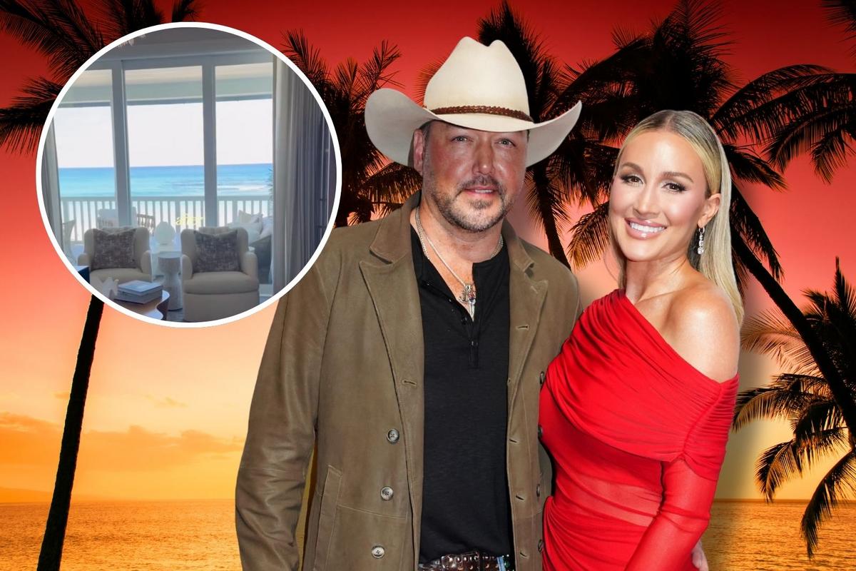 Take a look inside Jason Aldean's newly renovated home in the Bahamas