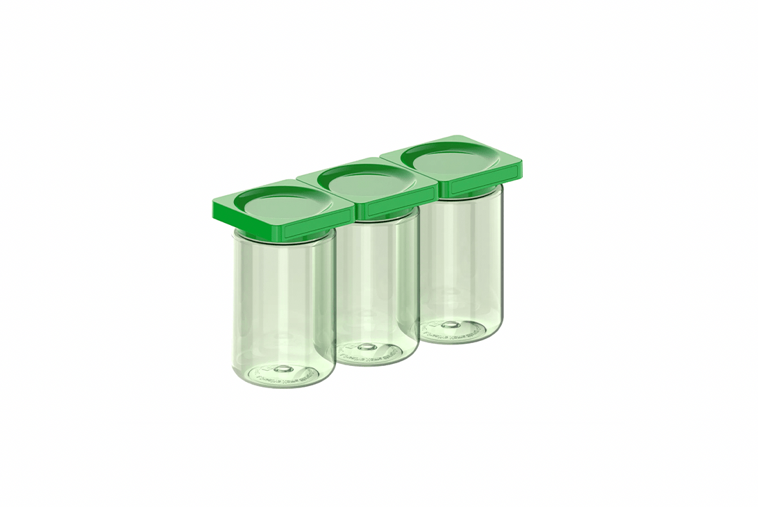 Cliik 3 Piece Medium Food Storage Set