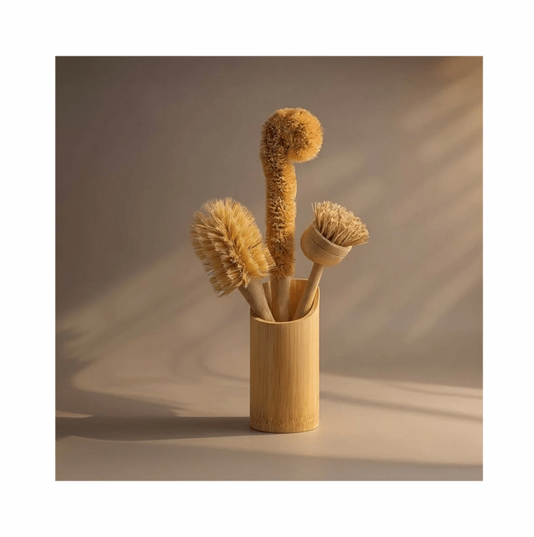 The Zero Waste Outlet zero waste brush set