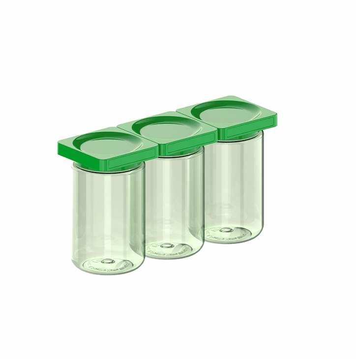 Cliik 3 Piece Medium Food Storage Set