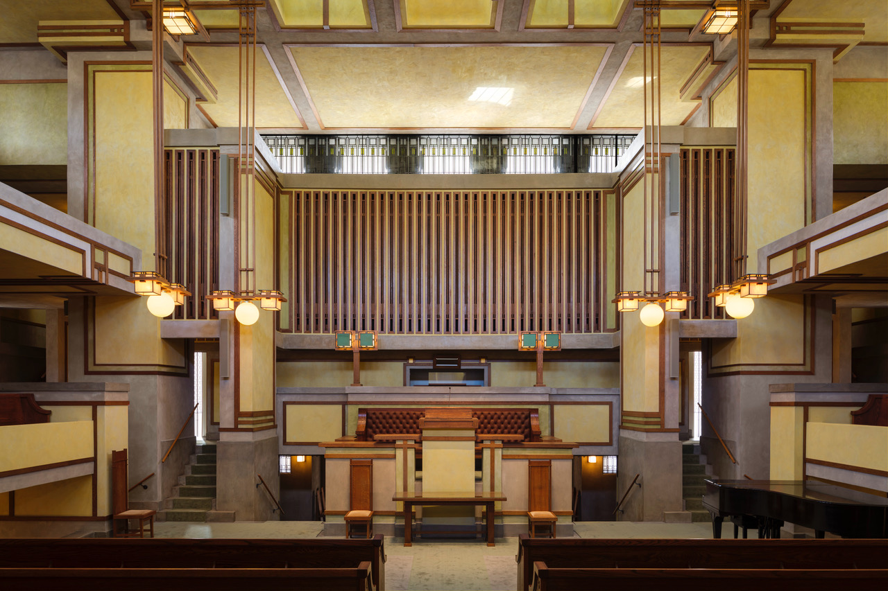 Unity Temple: Wrightly restored. | Classic Chicago Magazine
