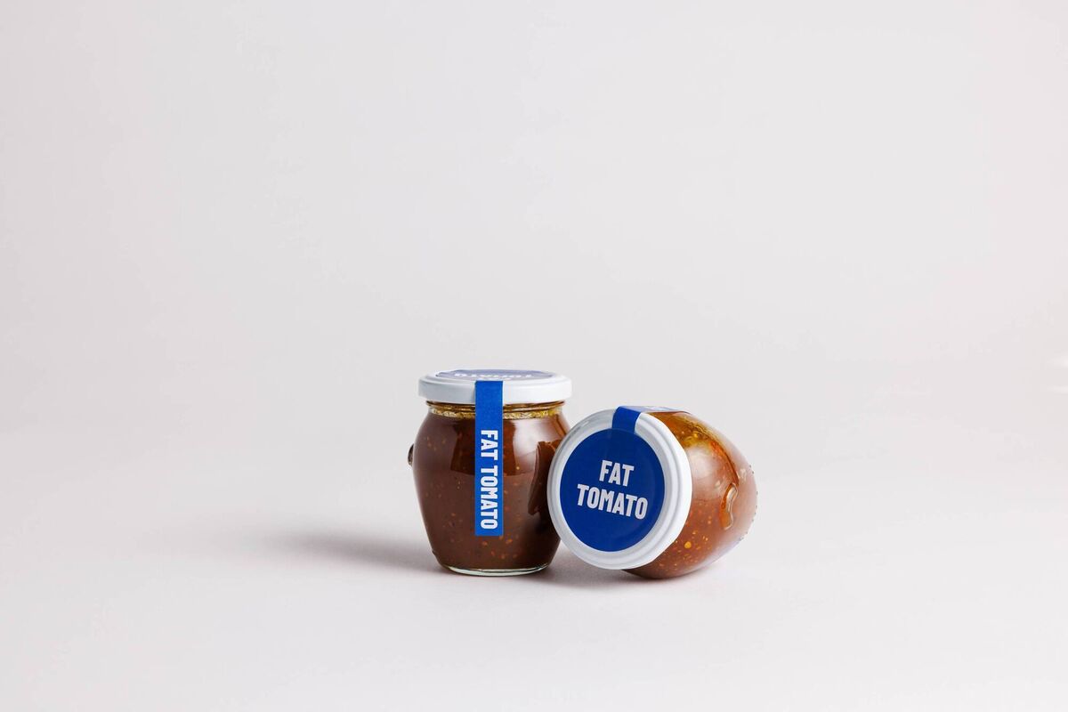 Golden tomato jam from Fat Tomato 