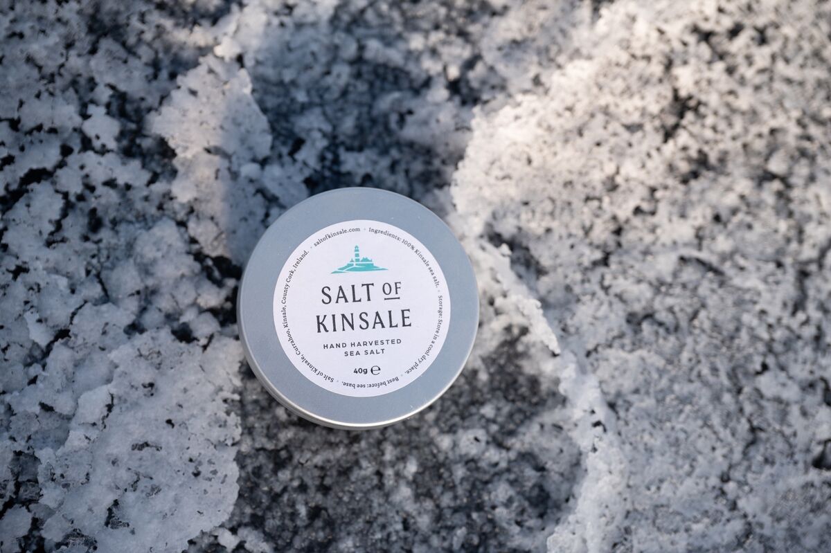 Mini Tin of Kinsale Salt.